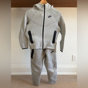 Nike Tech Youth Gray Tracksuit